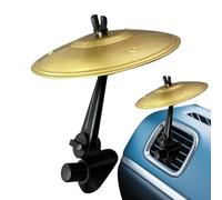 Car Cymbals Air Vent | Drum Cymbals For Cars Vent | Easy Installation And Rugged Compact, Suitable For Various Cars Air Vents, For Music Lovers