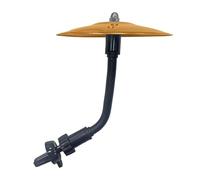 Car Cymbals for Drummers, Mount Vent Grip with Joint Ball, Finger Cymbals, Easy to Install, Drummer Gifts for Music Lovers, Road Trips & Drum Enthusiasts, 5.7 Inch Drum Cymbal with Bright Sound