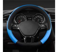 Car D Shape Steering Wheel Cover Universal Volant Braid On The Steering-wheel Fashion Non-slip Styling Car Steering Wheel Covers(Blue)