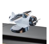Car Dash Aircraft Ornament - Creative Airplane Miniature Decoration Piece, Retro Interior Accent | Elegant Home Office Table Display, Classic Sculpture D