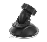 Car Dash Cam Mount with 360 Degree Rotating Ball Head, Black Plastic | Strong Suction Cup Base, Heat Resistant Stability, Supports GPS Devices and Smooth Dashboards
