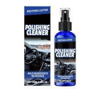 Car Dash Cleaner, All Purpose Interior Cleaning Liquid, 100ml Quick Action Solution, Automotive Detailing Cleaner with Finish, Dashboard Care Spray for Vehicles