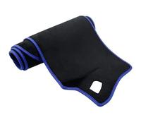 Car Dash Cover Dashboard For For 5 Series E60 2004 2005 2006 2007 2008 2009 520i 525i 530i Anti-Slip Mat Dashboard Cover Pad Car Accessories(Blue Edge B,Right Hand Drive)