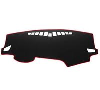 Car Dash Cover Dashboard For Hyundai For Elantra 2016 2017 2018 2019 For AD For Avante Car Dashmat Pad Mat Sunshade Protector Carpet Accessories(Red Edge LHD)