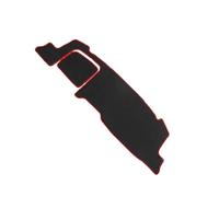 Car Dash Cover Mat Car Dashboard Cover Mat Protect Pad Sunshade Carpet Rug For Hustler For Flair For MR52S For MR92S 2020-202 Sun Protection(Right Hand Red Edge)