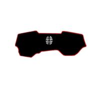 Car Dash Mat Dashboard Cover Avoid Light Anti-Slip Anti-dirty Mat Sunshade Protect For BMW For X3 For X4 G01 G02 2019-2024 LHD RHD(Right Red No HUD)
