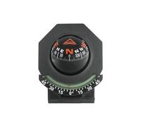 Car Dashboard - 180° Adjustable Folding Marine with Luminous Inclinometer, ABS Acrylic Com-pass for Boat, Car & Vehicle Navigation | Adhesive Base for Easy Mounting