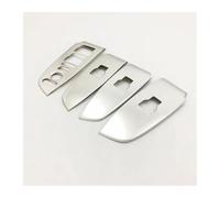 Car Dashboard Accessories Stainless Steel For Accord 10th 2018 2019 Car Door Window Glass Lift Control Switch Panel(Black)