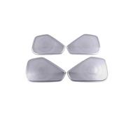 Car Dashboard Air Vent Cover Door Speaker Horn Audio Decor Sticker Frame Accessories for Civic 11th Gen 2022 2023 Decorative(Silver2)