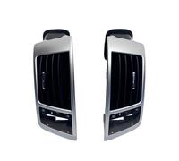 Car Dashboard Air Vent Fit For Toyota Land Cruiser 200 LC200 2008-2015 Grill Car A/C Air Conditioner Outlet Air Fresh Grill Outlets AC Vent(Middle-silver)