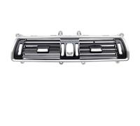 Car Dashboard Air Vent Front Console Chrome Central Air Conditioner AC Vent Grill Fit For BMW 5 Series GT F07 2010-2017 64229142584 64229142590 Dashboard Vent Grille Cover(Model B)