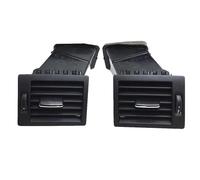 Car Dashboard Air Vent Front Console Full Chrome Central Air Conditioner AC Vent Grille Fit For Benz W166 W164 W211 W245 W251 R280 B180 B200 B300 Dashboard Vent Grille Cover(L and R 2pcs)