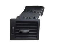 Car Dashboard Air Vent, Front Console Full Chrome Central Air Conditioner AC Vent Grille Fit For Benz W166 W164 W211 W245 W251 R280 B180 B200 B300(Black left)