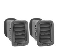 Car Dashboard Air Vent Front Right Passenger Side Dashboard A/C Heater Air Vent Outlet Fit For Chevrolet Silverado Sierra 1500 2000-2006 15176085 Dashboard Vent Grille Cover(2x Dark Gray)