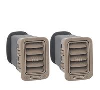 Car Dashboard Air Vent Front Right Passenger Side Dashboard A/C Heater Air Vent Outlet Fit For Chevrolet Silverado Sierra 1500 2000-2006 15176085 Dashboard Vent Grille Cover(2x Tan)