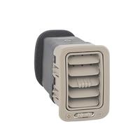 Car Dashboard Air Vent Front Right Passenger Side Dashboard A/C Heater Air Vent Outlet Fit For Chevrolet Silverado Sierra 1500 2000-2006 15176085 Dashboard Vent Grille Cover(1x Beige)