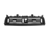 Car Dashboard Air Vent Right Hand Driver Center Console Fresh Air Conditioning AC Vent Grille Outlet Fit For BMW F10 F11 5 Series 64229166888 Interior Dash Air Vent Cover(Middle With Chrome)