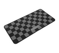 Car Dashboard Anti Skid Mat PU Washable Checkered Pad for Keys | Non Slip Surface, Easy Cleaning, Daily Commute and Road Trips, Secure Placement on Dash
