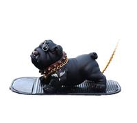 Car Dashboard Bulldog Ornament - Non Fading Anti Slip Dog Dashboard Crafts for Offices, Home Store, Car Interior Decor
