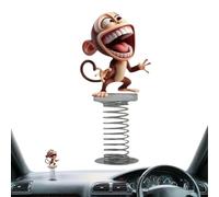 Car Dashboard, Car Dashboard, 2D Acrylic Rabbit, Flat Swings, Spring Animal Figure for Truck, Taxi, Saloon, Minivan, Birthday, Housewarming