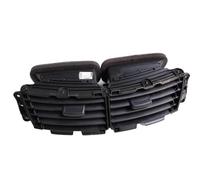 Car Dashboard Central Air Conditioning Air Outlet For Hyundai For Accent For Solaris 2011-2017 Car Accessories Decorative Panel Grille(Black)