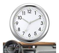 Car Dashboard Clock,Analog Car Clock | Small Analog Clock, Stick Clock For Car Dashboard, Analog Car Clock, Sticky For Boat Bike
