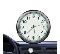 Car Dashboard Clock | Compact Adhesive Luminous Watch,Dashboard Car Alarm Clock - for Boat Bike Golf Race Home Office Travel Outdoor Kitchen