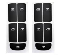 Car Dashboard Control Button Repair Stickers Set for SAAB 9-3 2003-2012 Vinyl Button Repair Decal Stickers Automotive Decals