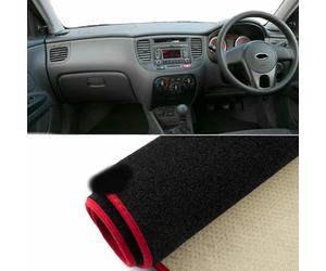 Car Dashboard Cover Anti-Scratch Dash Cover Interior Dash Covers for Kia Rio K2 Pride Rio5 JB 2005 2006 2007 2008 2009 2010