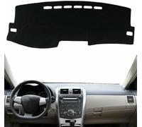 Car Dashboard Cover Anti-Scratch Dash Cover Interior Dash Covers for Toyota for Corolla Axio Fielder 2007-2013, Black, Right Hand Drive/Left Hand Drive)