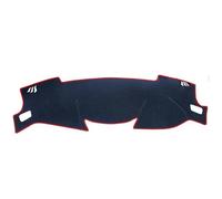 Car Dashboard Cover Anti-Slip Mat Dashboard Cover Pad Sunshade Dashmat Dash Carpet For Nissan For Qashqai J11 2014 2015 2016 2017 2018 Mat Non-Slip(Right Red)