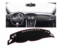 Car Dashboard Cover Avoid Light Pads Carpets Compatible With Toyota For GT86 FT86 Scion FR-S 2012 2013 2014 2015 2016 2017 2018 2019 2020 Car Dashboard Cover(A LHD Red Side)