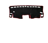 Car Dashboard Cover Dash Mat for Opel Combo Leben 2019-2022, Dash Mat Sun Shade Anti-UV Carpets Anti-Sun Pad Non-Slip Carpet Protective Shield Accessories,RHD Red Edge