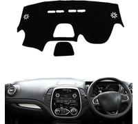 Car Dashboard Cover Dash Mat for Renault Captur 2014-2019, Anti-Slip Pad Interior Auto Sunshade Cushion Carpet Cape