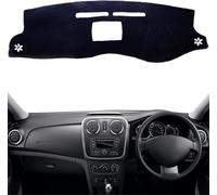 Car Dashboard Cover Dash Mat for Renault Dacia Logan 2013 2014, Anti-Slip Pad Interior Auto Sunshade Cushion Carpet Cape