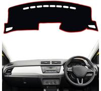 Car Dashboard Cover Dash Mat Sun Shade Protect Carpet Anti Glare Dashboard Cover Dash Mat For Skoda for Fabia 2015-2020