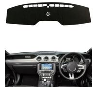 Car Dashboard Cover Dashmat Mat For Ford for Mustang 2015 2016 2017 2018 2019 2020 2021 2022 Non-Slip Carpet RHD Red Edge