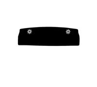 Car Dashboard Cover Dashmat Mat For Santana 2004-2012 Rear Window Sunshade And Heat Insulation Decorative Mat(Black)