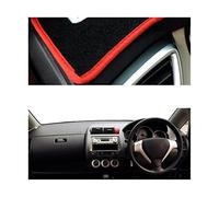 Car Dashboard Cover Dashmat Pad Carpet Dash Mat Cushion For Fit For Jazz 2001 2002 2003 2004 2005 2006 2007 HETEVSCCK(RHD 3)