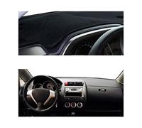 Car Dashboard Cover Dashmat Pad Carpet Dash Mat Cushion For Fit For Jazz 2001 2002 2003 2004 2005 2006 2007 HETEVSCCK(LHD 1)