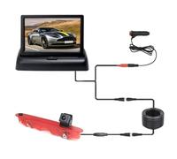 Car Dashboard Cover For Benz For Citan 2012-2021 HD Car Brake Light Reverse Camera With 4.3-inch Monitor Dash Cover(Folding screen-A)