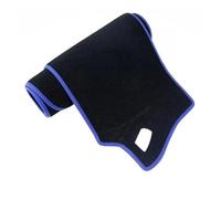 Car Dashboard Cover For BMW 3 For Series E30 1984~1990 Dash Mat Dashmat Board Pad Sun Shade Carpet Accessory(Polyester All Black,Right steering wheel)(Polyester Blue Edge,Left steering wheel)