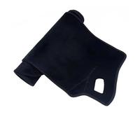 Car Dashboard Cover For BMW 3 For Series E30 1984~1990 Dash Mat Dashmat Board Pad Sun Shade Carpet Accessory(Polyester All Black,Right steering wheel)(Flannel All Black,Left steering wheel)