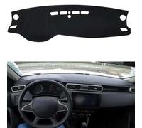 Car Dashboard Cover for Dacia Duster 2023+,Dash Cover Sunshade Cushion Anti Scratch Anti Sun NonSlip Mats Dashboard Pad Carpet Mats Interior Accessories,Right rudder-Black