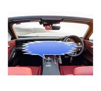 Car Dashboard Cover For Dacia For Logan MCV For Stepway For Symbol For Intens II 2013~2020 Dashboard Mat Sunshade Cover Pad Accessories Dash Cover(Flannel All Black,RHD)