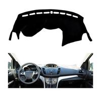 Car Dashboard Cover For For Escape For Kuga 2013-2019 Dashmat Dashboard Cover Mat Pad Anti-Glare Dash Sunshade Protect Carpet Car Accessories Dash Cover(Black Edge,LHD)