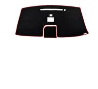 Car Dashboard Cover For Mitsubishi For Delica D:5 D5 D-5 5Gen 2007-2018 Car Dashboard Cover Avoid Light Pad Instrument Platform Mat Carpet(Right Hand Red Edge)