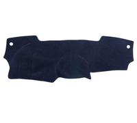 Car Dashboard Cover For Nissan For Micra For March K13 2011-2016 Car-Accessories Dashboard Mat Cover Carpet Rug Avoid Light Carpet Sun Shade Pad(Black Edge (LHD),A)