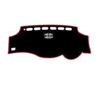 Car Dashboard Cover For Toyota For Alphard For Vellfire 2008-2017 Dashboard Cover Mat Pad Sun Visor Dash Board Carpet (Red Edge/Right Hand Drive)
