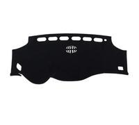 Car Dashboard Cover For Toyota For Alphard For Vellfire 2008-2017 Dashboard Cover Mat Pad Sun Visor Dash Board Carpet (Black Edge/Left Hand Drive)